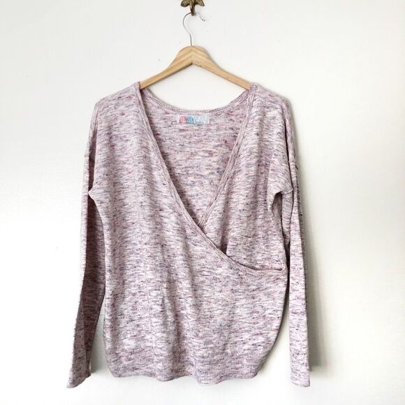 Free People Beach Marled Wrap sweater Small - Picture 1 of 5